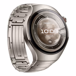 Huawei WATCH 5 (46 mm), cassa in titanio aerospaziale e cinturino in titanio. Compatibile con iOS e Android e chiamate E-sim - Vista aggiuntiva 5