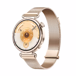 Huawei WATCH GT6, Cassa 41mm in acciaio inossidabile e cinturino oro. Compatibile con iOS e Android. Fino a 14 giorni di autonomia. - Vista aggiuntiva 3