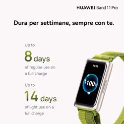 Huawei Band 11 Pro AMOLED Braccialetto per rilevamento di attività 4,11 cm (1.62") Nero - Vista aggiuntiva 8