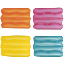Bestway 52127 cuscino da viaggio Gonfiabile Arancione, Rosa, Turchese, Giallo