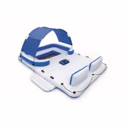 Bestway 43105 galleggiante da piscina e da spiaggia Blu, Bianco Fantasia Vinile Isola galleggiante - Vista aggiuntiva 7