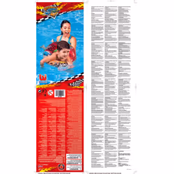 Bestway 36105 galleggiante da piscina e da spiaggia Multicolore Fantasia Vinile Salvagente - Vista aggiuntiva 3