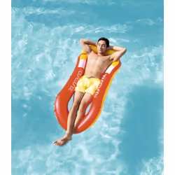 Bestway 43103 galleggiante da piscina e da spiaggia Blu, Rosso Fantasia Vinile Materassino galleggiante - Vista aggiuntiva 5