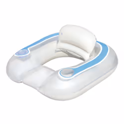 Bestway 43097 galleggiante da piscina e da spiaggia Blu, Trasparente Fantasia Vinile Ciambella da nuoto - Vista aggiuntiva 7