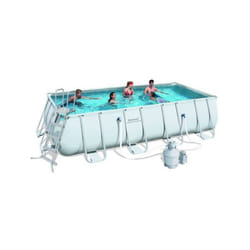 Bestway - Piscina Steel Rettangolare Filtro J3 549X274 h 122 BW56466