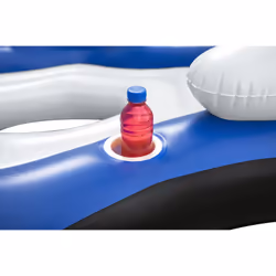 Bestway 43111 galleggiante da piscina e da spiaggia Blu, Bianco Fantasia Vinile Isola galleggiante - Vista aggiuntiva 8