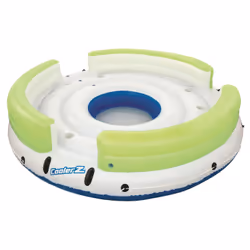 Bestway 43135, Blu, Bianco, Giallo, Isola galleggiante, Vinile, 540 kg, 3,28 m, 11,4 kg