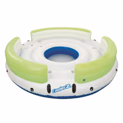 Bestway 43135 galleggiante da piscina e da spiaggia Blu, Bianco, Giallo Vinile Isola galleggiante
