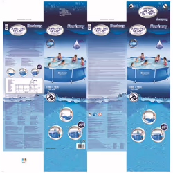 Bestway Steel Pro 56706 piscina fuori terra Piscina con bordi Piscina rotonda 6473 L Blu - Vista aggiuntiva 4