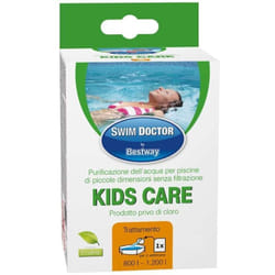 Bestway 59032 - Bustine Kids Care per Piscina, Prodotti Privo di Cloro per Piscine Senza Filtrazione