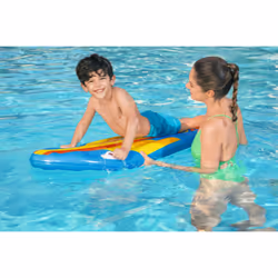 Bestway 42046 galleggiante da piscina e da spiaggia Blu, Rosa Fantasia Vinile Materassino galleggiante - Vista aggiuntiva 8