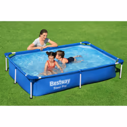 Bestway Steel Pro 56401 piscina fuori terra Piscina con bordi Piscina rettangolare 1200 L Blu - Vista aggiuntiva 4