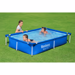Bestway Steel Pro 56401 piscina fuori terra Piscina con bordi Piscina rettangolare 1200 L Blu - Vista aggiuntiva 6