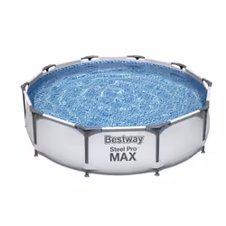 Bestway Steel Pro Piscina con bordi rotonda 4678L Blu fuori terra - Vista aggiuntiva 4