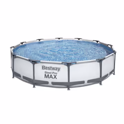 Bestway Steel Pro 56416 piscina fuori terra Piscina con bordi Piscina rotonda 6473 L Blu - Vista aggiuntiva 4