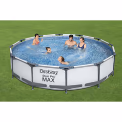 Bestway Steel Pro 56416 piscina fuori terra Piscina con bordi Piscina rotonda 6473 L Blu - Vista aggiuntiva 8