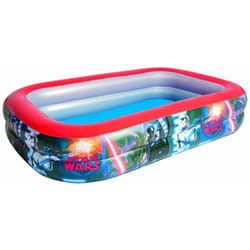Piscina gonfiabile 'family' Star Wars da giardino e veranda 175 x 276 cm