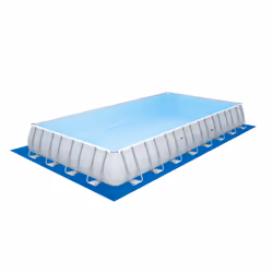 Bestway Power Steel Piscina mis.956x488x132 cm, pvc/tritech, colore grigio, effetto mosaico interno, filtro a cartuccia,copertura, scaletta, dosatore chimico ChemConnect - Vista aggiuntiva 6
