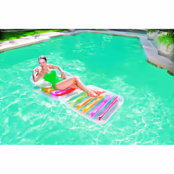 Bestway 43023 galleggiante da piscina e da spiaggia Multicolore Vinile Sedia a sdraio galleggiante - Vista aggiuntiva 4