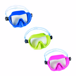 Bestway 22057, Bambino, Mezza maschera facciale, Policarbonato, Multicolore, 3 anno/i, 103 g