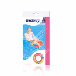 Bestway 36113 galleggiante da piscina e da spiaggia Blu, Arancione, Giallo Fantasia Vinile Salvagente - Vista aggiuntiva 6