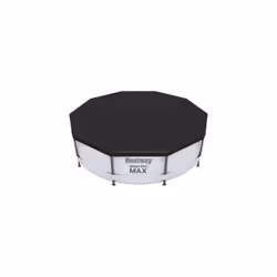 Realizzata in PVC. Include fori di drenaggio e corde di serraggio. Per piscine Fast Set, Steel Pro e Steel Pro Max Cm. 305. R ...
