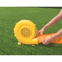 Bestway Piscina parco acquatico turbo splash, mis. 365x320x270 cm, scivolo d'acqua, cannone spara acqua, muro di scalata, include soffiatore ad aria, picchetti di ancoraggio e borsa per il trasporto - Vista aggiuntiva 8