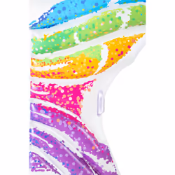 Bestway 43261 galleggiante da piscina e da spiaggia Multicolore Fantasia Materassino galleggiante