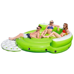 Bestway 43120 galleggiante da piscina e da spiaggia Verde, Bianco Monocromatico PVC Isola galleggiante