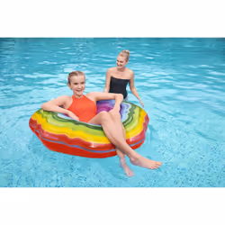 Bestway 36163 galleggiante da piscina e da spiaggia Multicolore Fantasia PVC Anello di nuoto - Vista aggiuntiva 5