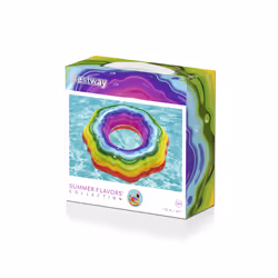 Bestway 36163 galleggiante da piscina e da spiaggia Multicolore Fantasia PVC Anello di nuoto - Vista aggiuntiva 8
