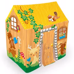 Tenda Casetta Ripiegabile 102X76X114 Tenda da gioco per bambini Montabile Bestway in vinile e ripiegabile. Dimensioni: 76 x 1 ...