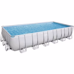 Piscina rettangolare con struttura Power Steel Frame 732 X 366 X H132 Bestway Preparati a trascorrere l'estate dei sogni insi ...