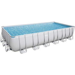 Bestway - Piscina Rettangolare Fuori Terra con Telaio Portante power steel 732X366X132 Cm