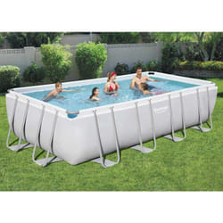 Bestway - Power Steel Set Piscina Rettangolare 549x274x122 cm
