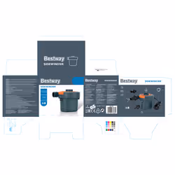 Bestway 62139 pompa ad aria elettrica 0,038 bar 680 l/min - Vista aggiuntiva 6