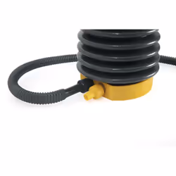Bestway 62147 pompa ad aria da pavimento Nero, Giallo Gonfiabili