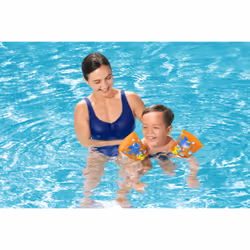 Bestway 32043 galleggiante da piscina e da spiaggia Multicolore Fantasia Vinile Braccioli da nuoto - Vista aggiuntiva 5