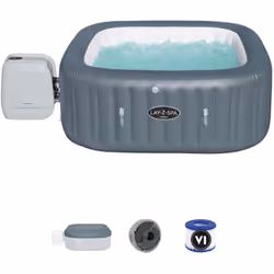 La piscina idromassaggio gonfiabile riscaldata Bestway Lay-Z-Spa modello Hawaii è la scelta ideale per chi desidera un'esperi ...