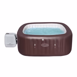 Bestway Piscina SPA Maldives Hydrojet Pro, duraplus, eco-pelle, fondo in schiuma, filtrazione, riscaldamento, sedili integrati, luce led colorjet, include filtro, copertura gonfiabile, dosatore chimico ChemConnect - Vista aggiuntiva 4
