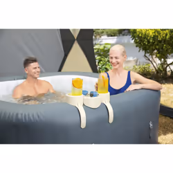 Bestway 60306 accessorio per vasche idromassaggio e spa Supporto/vassoio per bevande Bianco - Vista aggiuntiva 7