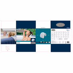 Bestway 60307 accessorio per vasche idromassaggio e spa Cuscino Grigio - Vista aggiuntiva 4