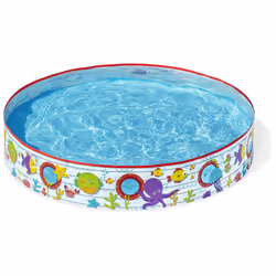 Bestway 55029, Piscina gonfiabile, 340 L, Rotondo, 2 anno/i, PVC, Vinile, Multicolore