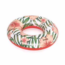 Bestway 36237 galleggiante da piscina e da spiaggia Multicolore, Trasparente Immagine PVC Anello di nuoto