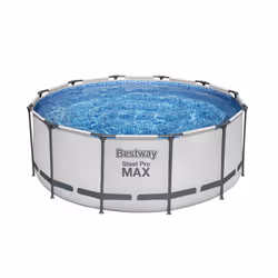 Bestway Steel Pro Max 56420 Piscina con bordi Piscina rotonda 10250 L Grigio - Vista aggiuntiva 4