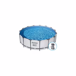 Perché scegliere una piscina Steel Pro MAX™ di Bestway? Qualità, resistenza, durata imbattibile e montaggio facile e veloce. ...