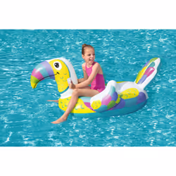 Bestway 41437 galleggiante da piscina e da spiaggia Multicolore Fantasia PVC Gonfiabile cavalcabile - Vista aggiuntiva 5