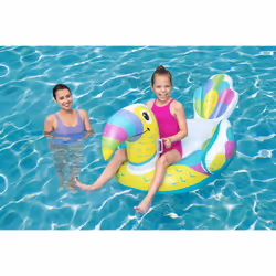 Bestway 41437 galleggiante da piscina e da spiaggia Multicolore Fantasia PVC Gonfiabile cavalcabile - Vista aggiuntiva 6