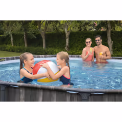 Bestway 5614Z piscina fuori terra Piscina con bordi Piscina rotonda 13030 L Legno - Vista aggiuntiva 6