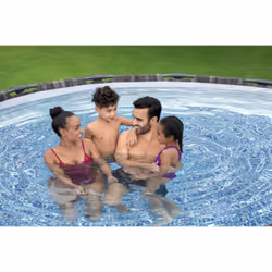 Bestway 5614Z piscina fuori terra Piscina con bordi Piscina rotonda 13030 L Legno - Vista aggiuntiva 7
